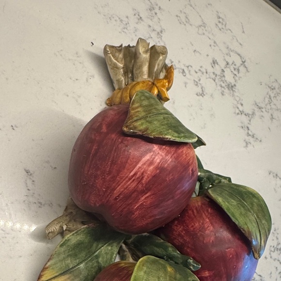 Decorative Red Apple Wall Accent - Picture 3 of 8